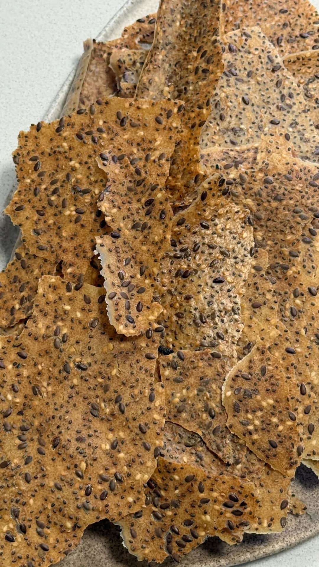 Recipe for crackers from sourdough leftovers