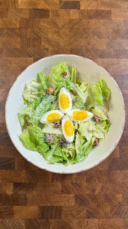 A recipe for low-calorie Caesar dressing